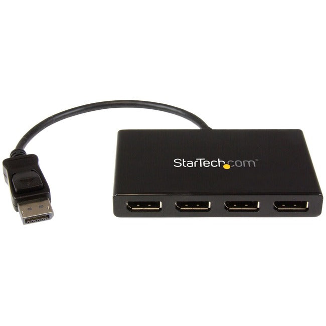 StarTech.com DisplayPort to DisplayPort Multi Monitor Splitter - 4-Port MST Hub - DP 1.2 to 4x DP MST Hub