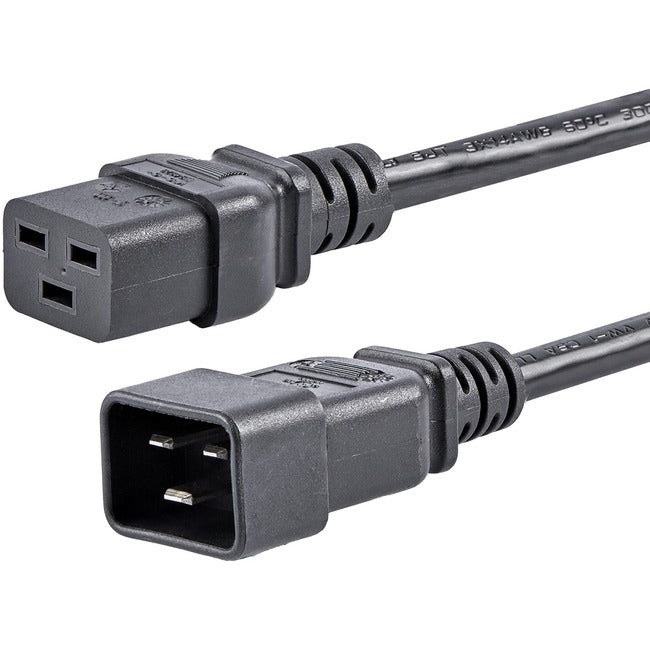 StarTech.com 6 ft Heavy Duty 14 AWG Computer Power Cord - C19 to C20