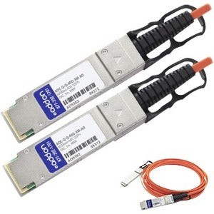 AddOn Arista Networks AOC-Q-Q-40G-3M Compatible TAA Compliant 40GBase-AOC QSFP+ to QSFP+ Direct Attach Cable (850nm, MMF, 3m)