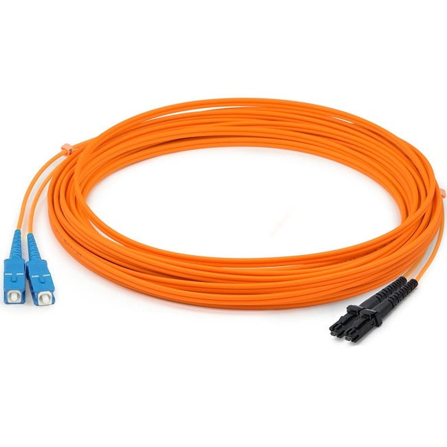 AddOn 2m MT-RJ (Male) to SC (Male) Orange OM1 Duplex Fiber OFNR (Riser-Rated) Patch Cable Default Title