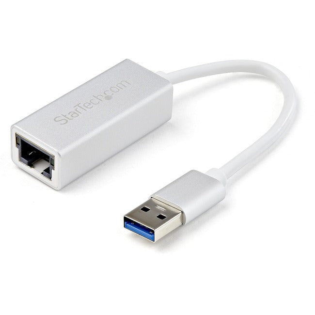 StarTech.com USB 3.0 to Gigabit Network Adapter - Silver - Sleek Aluminum Design Ideal for MacBook, Chromebook or Tablet Default Title