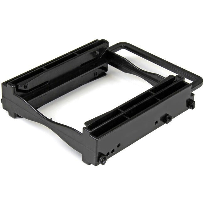 StarTech.com Dual 2.5" SSD/HDD Mounting Bracket for 3.5" Drive Bay - Tool-Less Installation - 2-Drive Adapter Bracket for Desktop Computer Default Title