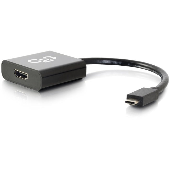 C2G USB 3.1 USB Type C to HDMI Adapter - USB C to HDMI Black - TAA