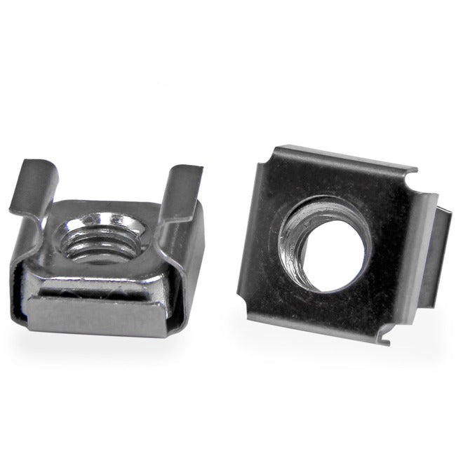 StarTech.com M6 Cage Nuts - 100 Pack - M6 Mounting Cage Nuts for Server Rack & Cabinet Default Title