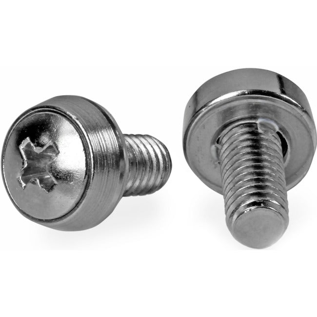 StarTech.com M6 x 12mm - Screws - 100 Pack - M6 Mounting Screws for Server Rack & Cabinet Default Title