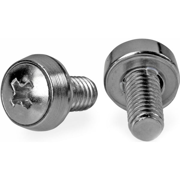 StarTech.com M6 x 12mm - Screws - 100 Pack - M6 Mounting Screws for Server Rack & Cabinet Default Title