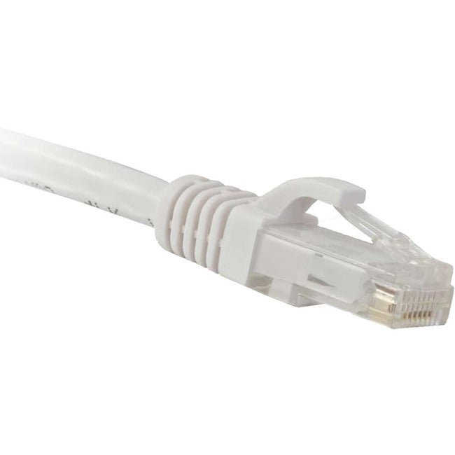 ENET Cat5e White 15 Foot Patch Cable with Snagless Molded Boot (UTP) High-Quality Network Patch Cable RJ45 to RJ45 - 15Ft Default Title