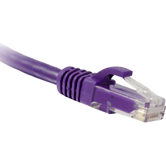 ENET Cat6 Purple 30 Foot Patch Cable with Snagless Molded Boot (UTP) High-Quality Network Patch Cable RJ45 to RJ45 - 30Ft Default Title