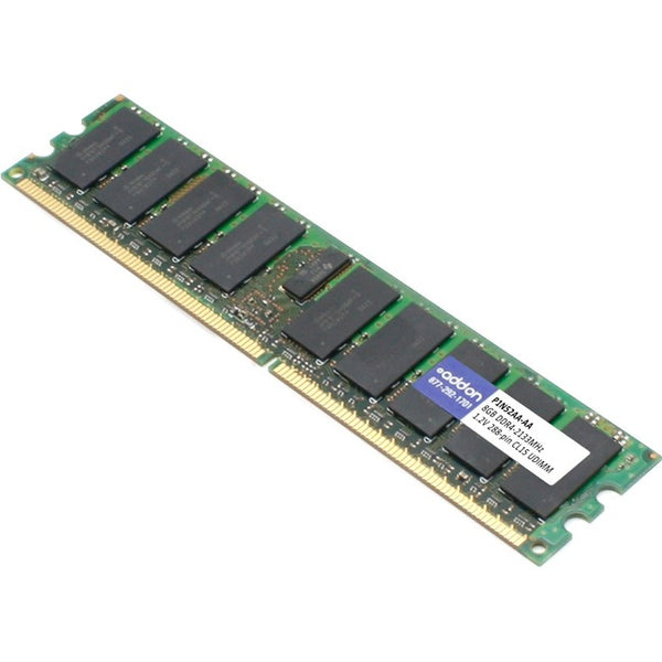 AddOn HP P1N52AA Compatible 8GB DDR4-2133MHz Unbuffered Dual Rank x8 1.2V 288-pin CL15 UDIMM Default Title