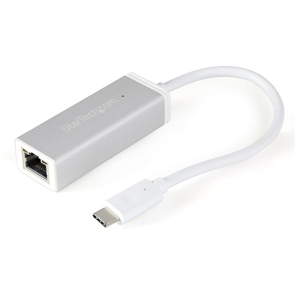 StarTech.com USB-C to Gigabit Ethernet Adapter - Aluminum - Thunderbolt 3 Port Compatible - USB Type C Network Adapter Default Title