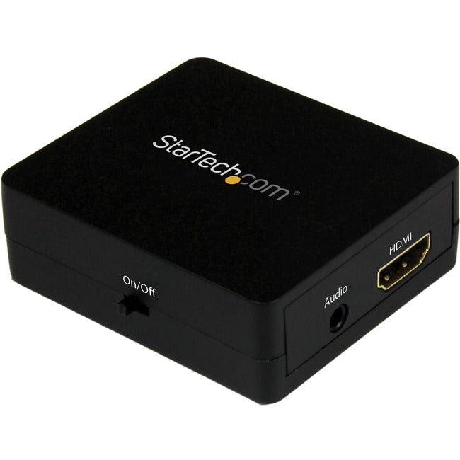 StarTech.com HDMI Audio Extractor – HDMI-zu-3,5-mm-Audiokonverter – 2.1 Stereo-Audio – 1080p
