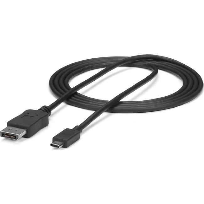 StarTech.com USB C to DisplayPort Cable - 6 ft / 2m - USB-C DisplayPort Cable - USB Type C Monitor Cable - DP to USB C Cable - Works with USB-C devices such as MacBook, MacBook Pro, 2018 iPad Pro, HP Pro Tablet 608 G1, Thinkpad Yoga 900s Default Title