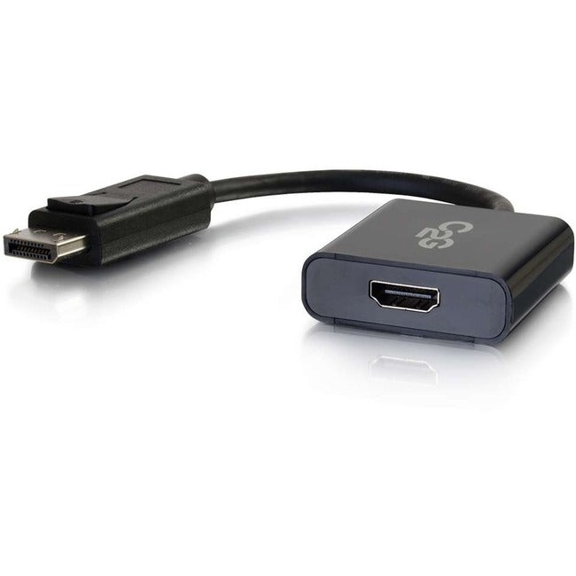 C2G DisplayPort zu HDMI Aktiver Adapter Konverter 4K 30Hz – Schwarz