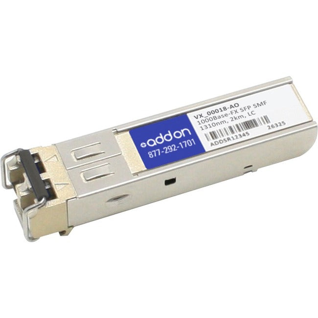 AddOn VSS Monitoring VX_00018 Kompatibler TAA-konformer 1000Base-FX SFP-Transceiver (SMF, 1310 nm, 2 km, LC)