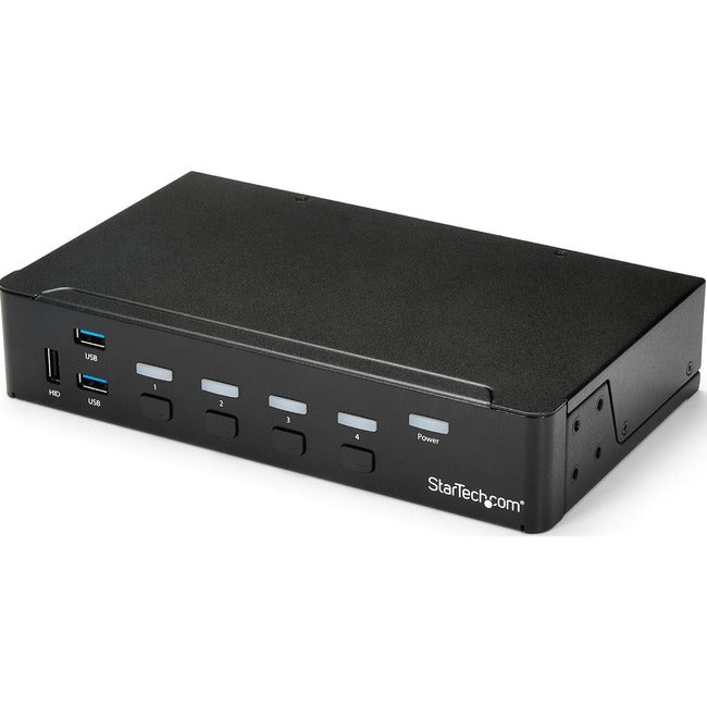 StarTech.com 4-Port HDMI KVM Switch - Built-in USB 3.0 Hub for Peripheral Devices - 1080p Default Title