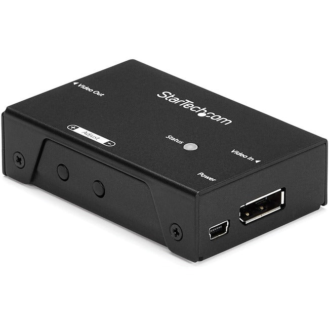 StarTech.com DisplayPort Signal Booster - DisplayPort Extender - DP Video Signal Amplifier - 4K 60Hz