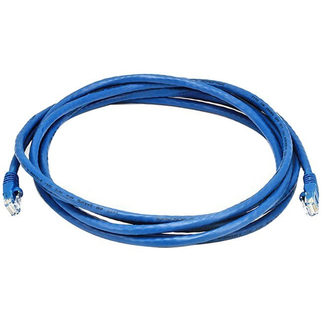 Monoprice Cat6 24AWG UTP Ethernet Network Patch Cable, 10ft Blue Default Title