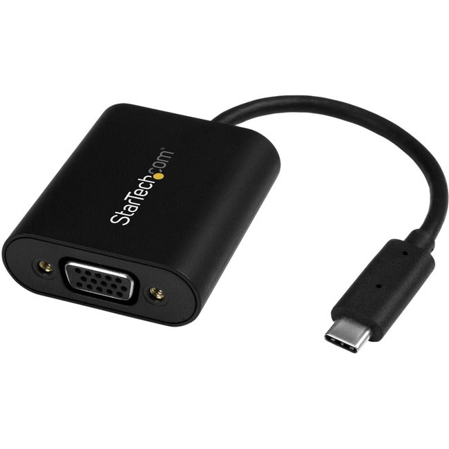 StarTech.com USB-C to VGA Adapter - 1920x1200 - USB C Adapter - USB Type C to VGA Monitor / Projector Adapter Default Title