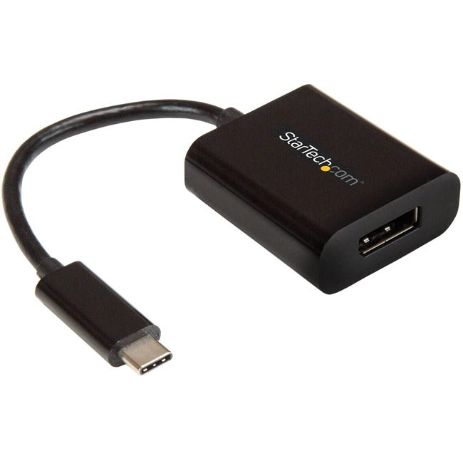 StarTech.com USB-C-zu-DisplayPort-Adapter – 4K 60 Hz – Thunderbolt 3-kompatibel – USB-C zu DisplayPort für USB-C-Geräte wie Ihr 2018 iPad Pro – USB-C-Adapter