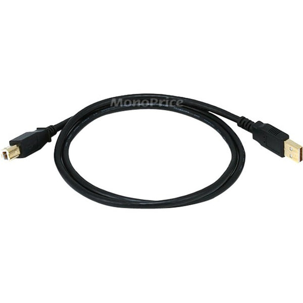 Monoprice, Inc. Usb 2.0 A Male To B Male 28/24awg 3ft Default Title