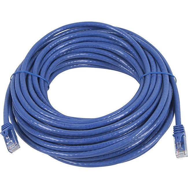 Monoprice FLEXboot-Serie Cat5e 24AWG UTP-Ethernet-Netzwerk-Patchkabel, 50 Fuß blau