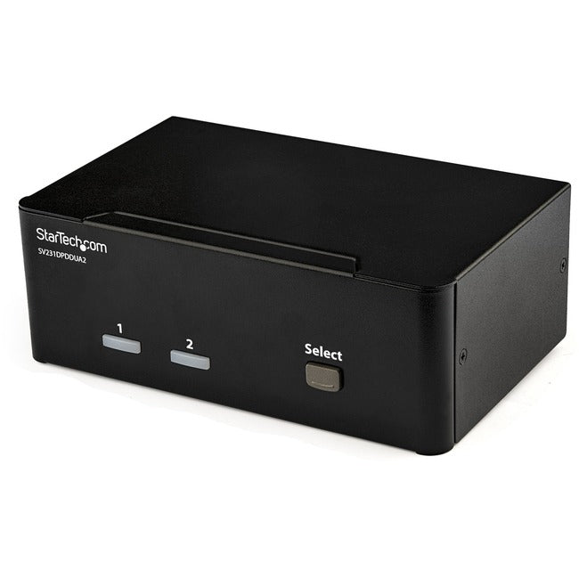 StarTech.com 2 Port DisplayPort Dual-Monitor KVM Switch - DisplayPort KVM - 4K 60 Hz Default Title
