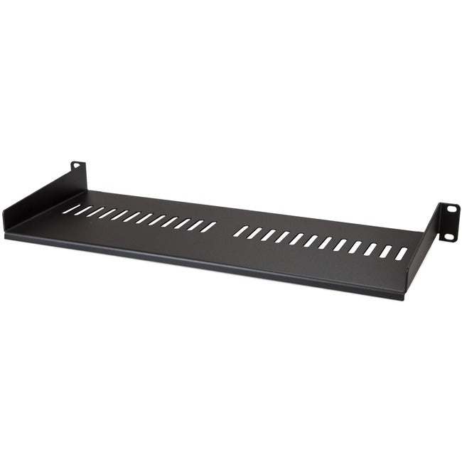 StarTech.com Vented 1U Rack Shelf - 7in Deep - 1U Rack Mount Shelf