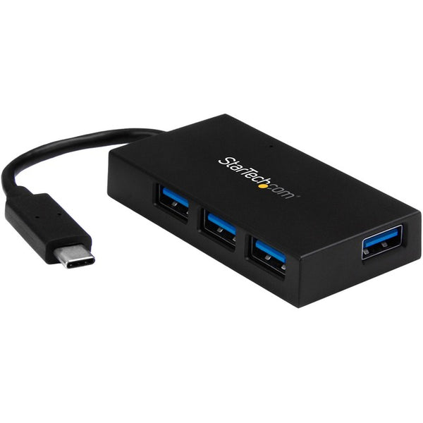 StarTech.com 4 Port USB C Hub - USB-C to 4x USB-A - USB 3.0 Hub - Includes Power Adapter - 4 Port USB Hub - USB C to USB Adapter - USB Port Expander Default Title