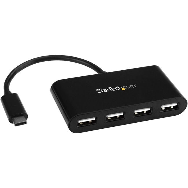 StarTech.com 4 Port USB C Hub - Mini Hub - USB-C to 4x USB-A - USB 2.0 Hub - USB Type C Hub - USB C to USB Hub - USB C Port Expander Default Title