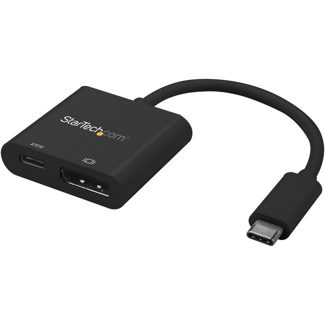 StarTech.com USB C to DisplayPort Adapter with USB Power Delivery - USB Type-C to DisplayPort for USB-C devices such as your 2018 iPad Pro - 4K 60Hz