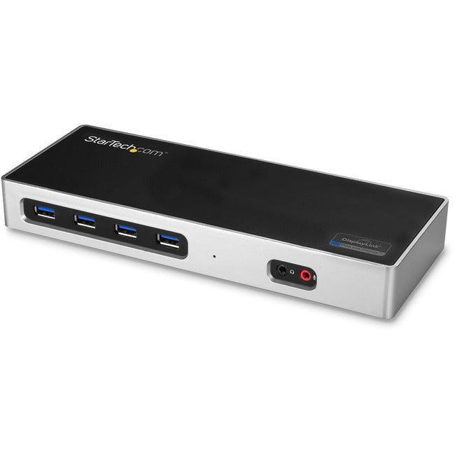 StarTech.com USB-C / USB 3.0 Docking Station - Compatible with Windows / macOS - Supports 4K Ultra HD Dual Monitors - USB-C - Six USB Type-A Ports - DK30A2DH
