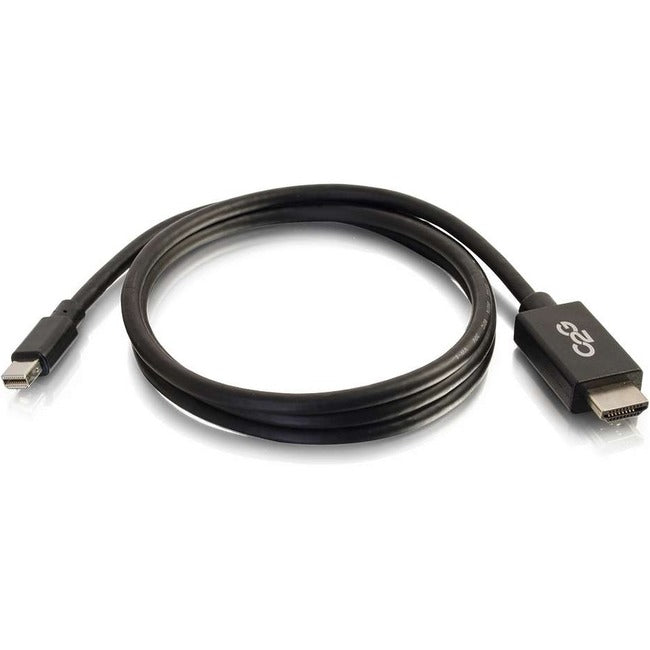 C2G 6ft Mini DisplayPort to HDMI Adapter Cable - Black - TAA Default Title