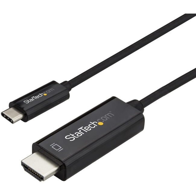 StarTech.com 1m / 3 ft USB C to HDMI Cable - USB 3.1 Type C to HDMI - 4K at 60Hz - Black Default Title