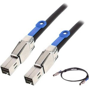 AddOn 3.0m (9.84ft) SFF-8644 External Mini-SAS HD Male to Male Black Storage Cable Default Title