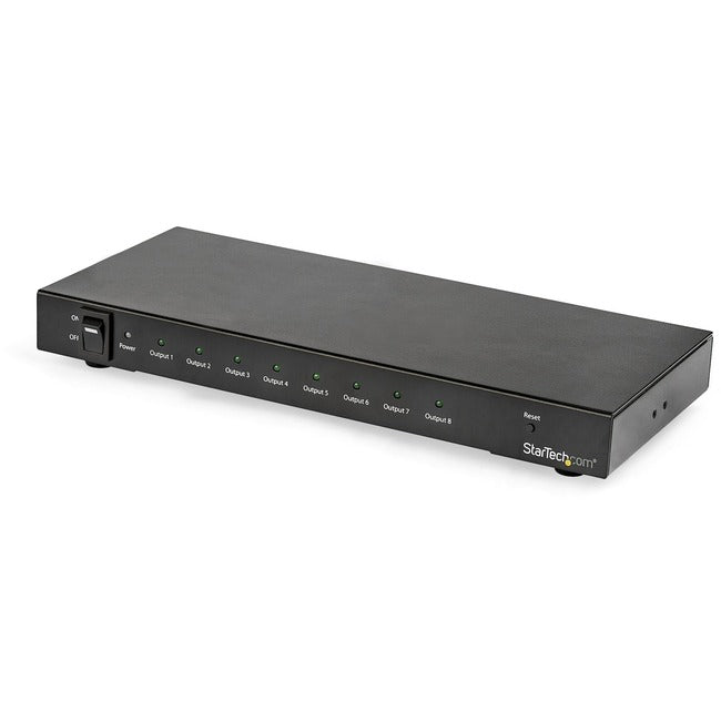 StarTech.com 8-Port 4K 60Hz HDMI Splitter - HDR Support - HDMI 2.0 Splitter - 7.1 Surround Sound Audio Default Title