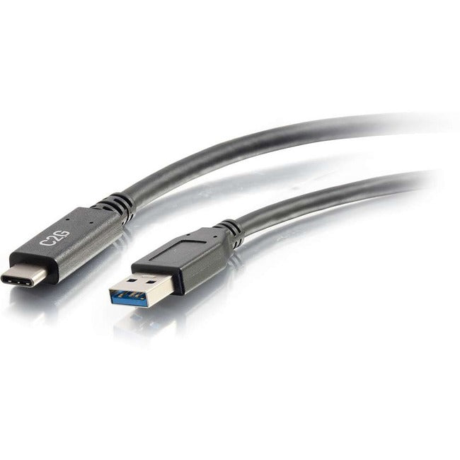 C2G 3ft USB 3.0 Type C to USB A - USB Cable Black M/M Default Title