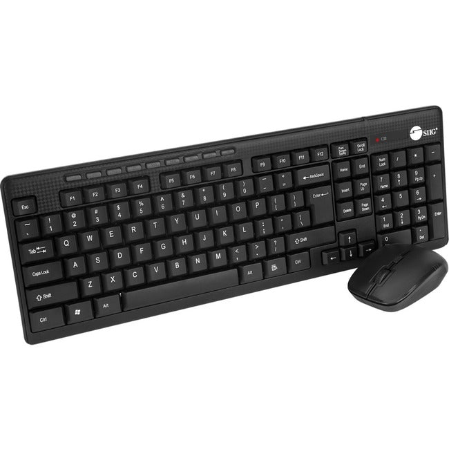 SIIG Kabellose Extra-Duo-Tastatur und -Maus