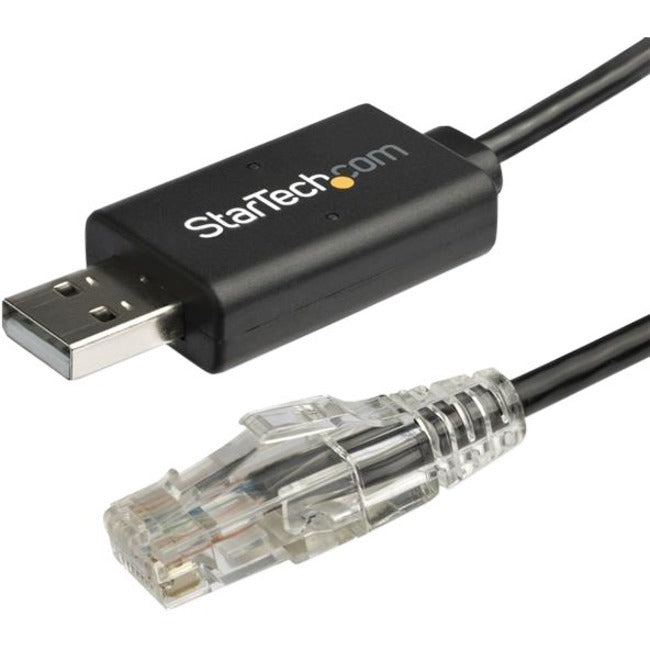 StarTech.com 6 ft. / 1.8 m Cisco USB Console Cable - USB to RJ45 Rollover Cable - Transfer rates up to 460Kbps - M/M - Windows®, Mac and Linux® Compatible Default Title