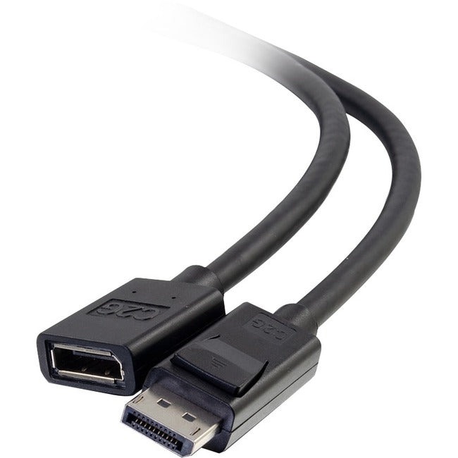 C2G 3ft DisplayPort Extension Cable - Male to Female DisplayPort Cable