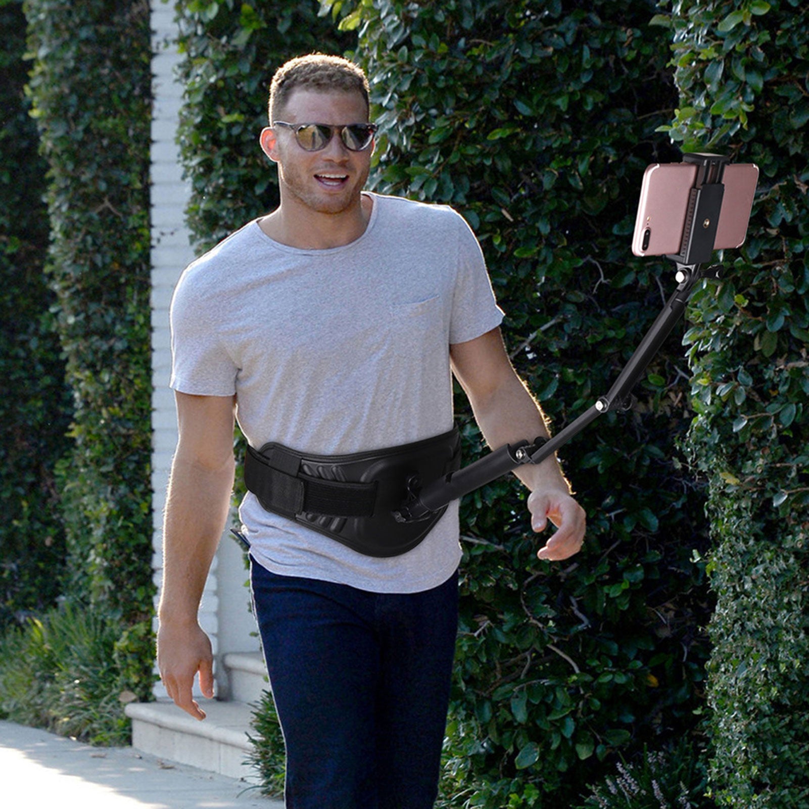 Insta 360 X2 back bar ONE R panoramic sports camera adjustable belt waist stand selfie stick accessories For Insta360 ONE X & R