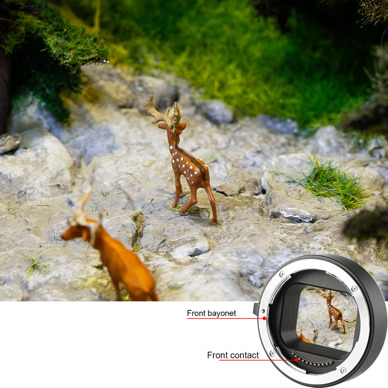 GloryStar MK-Z-AF1 Metal AF Macro Extension Tube Auto Focus Adapter ring 11mm 18mm for Nikon Z6 Z7 Z8 Z50