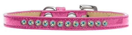 Ab Crystal Size 10 Pink Puppy Ice Cream Collar Default Title