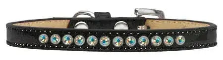 Ab-Crystal-Size-8-Black-Puppy-Ice-Cream-Collar-GreatEagleInc-319628483