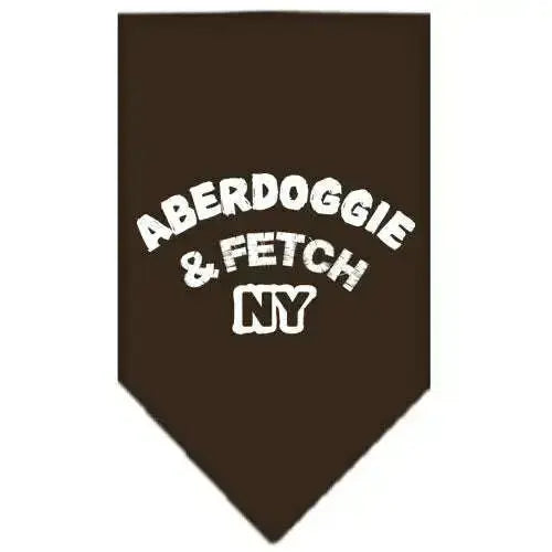 Aberdoggie-Ny-Screen-Print-Bandana-Cocoa-Small-GreatEagleInc-319228984