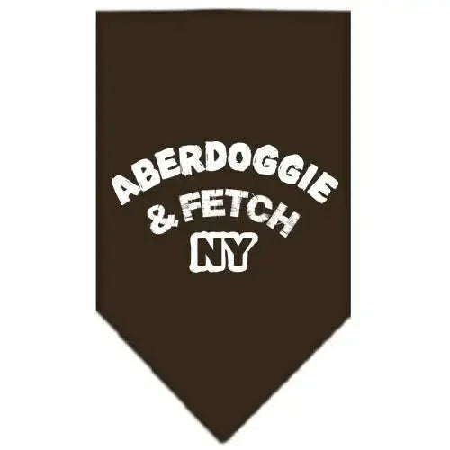 Aberdoggie-Ny-Screen-Print-Bandana-Cocoa-Small-GreatEagleInc-319228962