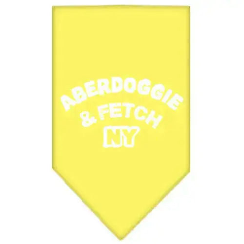Aberdoggie-Ny-Screen-Print-Bandana-Yellow-Small-GreatEagleInc-319227978