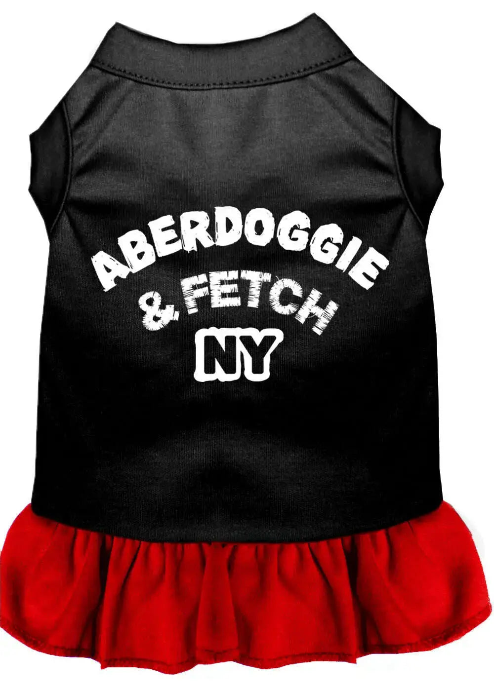 Aberdoggie-Ny-Screen-Print-Dog-Dress-Black-With-Red-Xxxl-GreatEagleInc-319269735