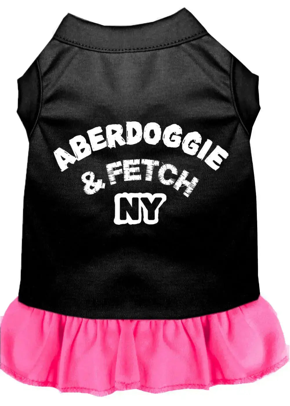 Aberdoggie-Ny-Screen-Print-Dress-Black-With-Bright-Pink-Med-GreatEagleInc-319272220
