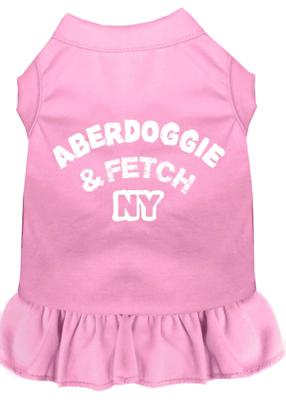 Aberdoggie Ny Screen Print Dress Light Pink Xxl Default Title