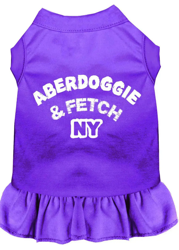 Aberdoggie-Ny-Screen-Print-Dress-Purple-Xs-GreatEagleInc-318865140